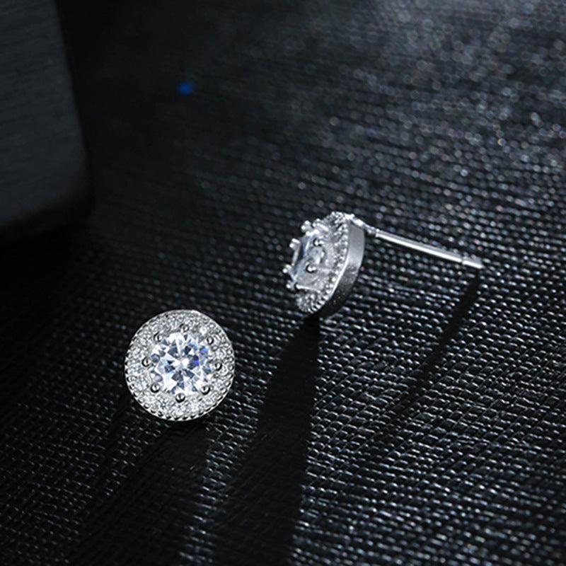 Diamond stud earrings - Nioor