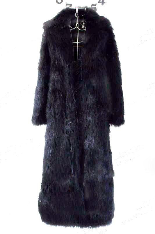 Fox Fur Jacket Super Long Luxury Domineering - Nioor