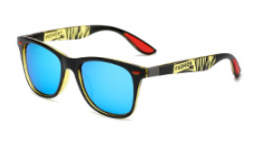 Square Colorful Polarized Sun Sunglasses Women