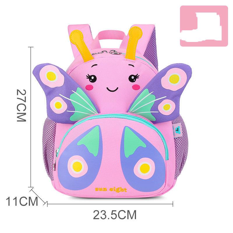 Cute Cartoon Shoulders Baby Lightweight Backpack Elementary School Schoolbag - Nioor