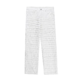 Men's Loose Casual Personality Straight Jeans