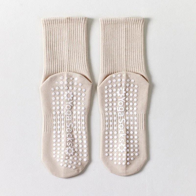 Yoga Silicone Women's Glue Dispensing Non-slip Socks - Nioor