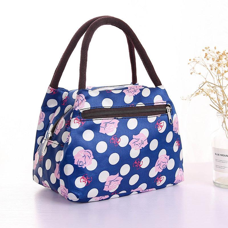 Printed Portable Student Small Cloth Bag Makeup Storage Bag Hand Carrying - Nioor