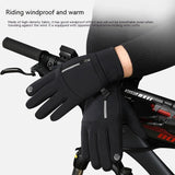 Outdoor Waterproof Velvet Warm Cycling Gloves - Nioor