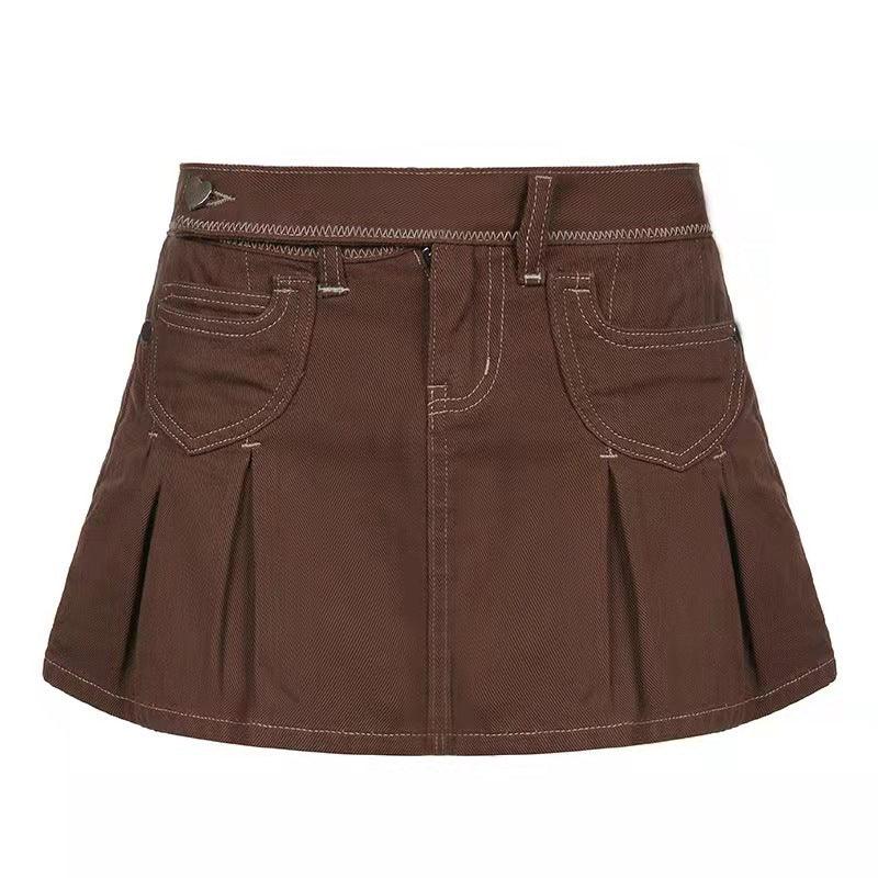 European And American Retro Style Hot Girl Culottes - Nioor