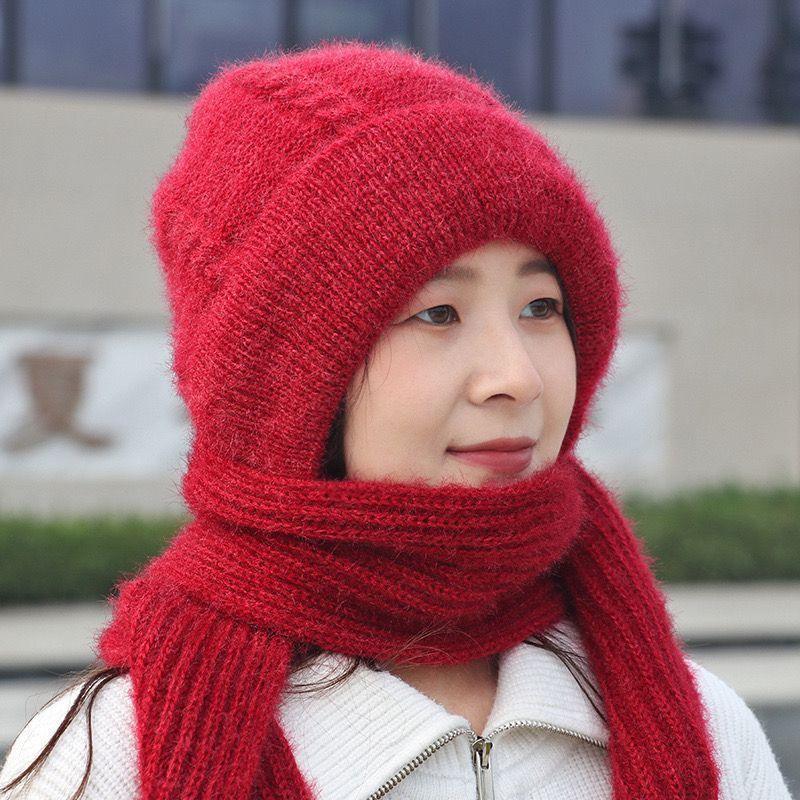 Autumn And Winter New Squirrel Woolen Yarn Braided Hat - Nioor