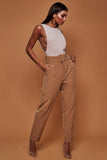 Women's Long High Waist Casual Pants - Nioor