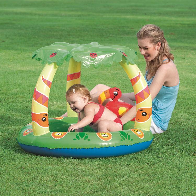 Anti-Sai Awning Inflatable Pool Swimming For Infants And Young Children Sand - Nioor