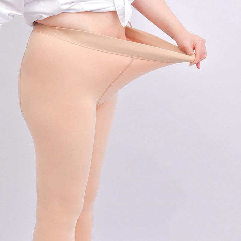 Water Light Muscle Female Autumn Winter Naked Feeling Natural Skin Color Bottom Pantyhose - Nioor