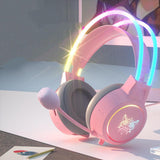 Headset Fashion Light-emitting Wired Gaming Headset - Nioor