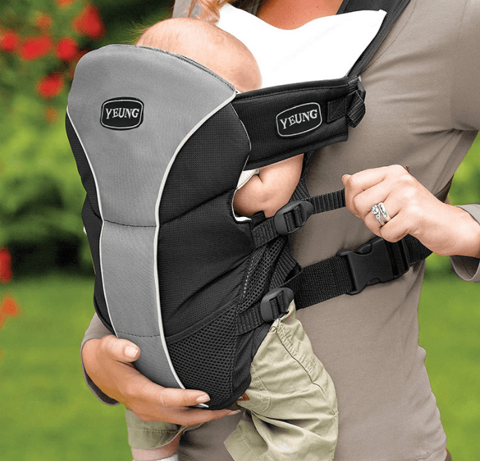 Breathable Double-shoulder Baby Carrier Four Seasons Multifunctional Baby Products Holding Baby Artifact - Nioor