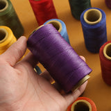 150D1mm Flat Wax Thread Polyester Thread Can Be Sintered