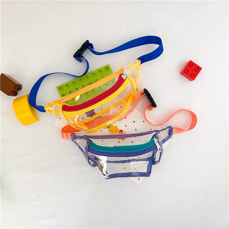 Children's Transparent Plastic Beach Jelly Waist Pack - Nioor