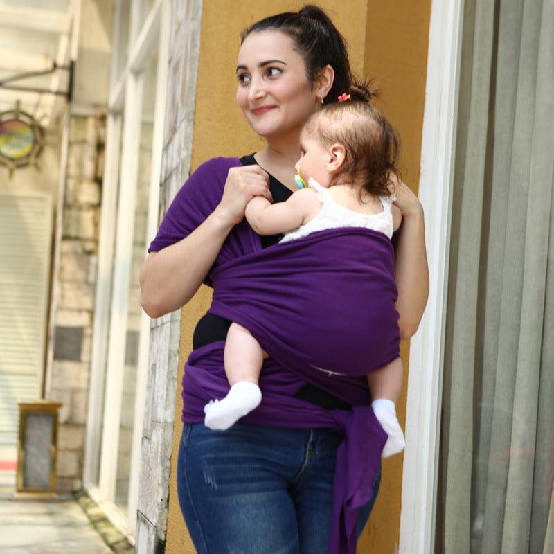 Baby sling solid color baby carrier - Nioor