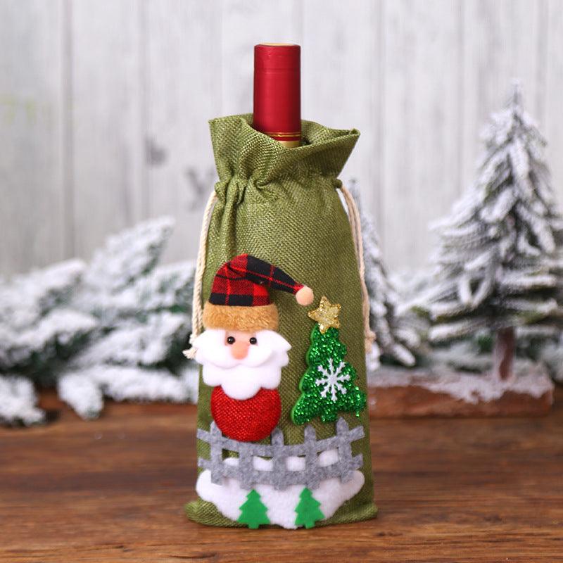 Christmas Decorations Christmas Wine Bottle Socks - Nioor