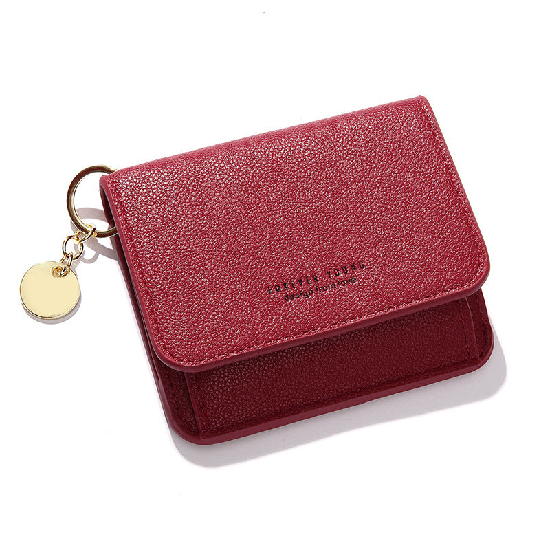 Women's Short Fashion PU Leather Zero Wallet