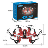 Mini remote control six-axis aircraft pattern rotation headless mode indoor drone - Nioor