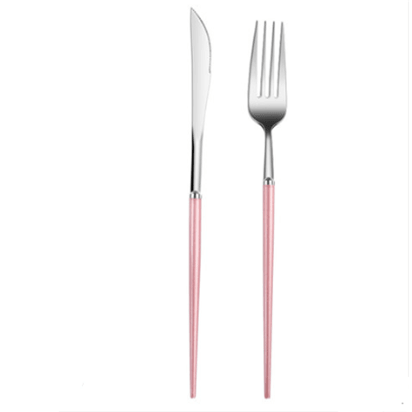 Stainless Steel Knife And Fork Set - Nioor