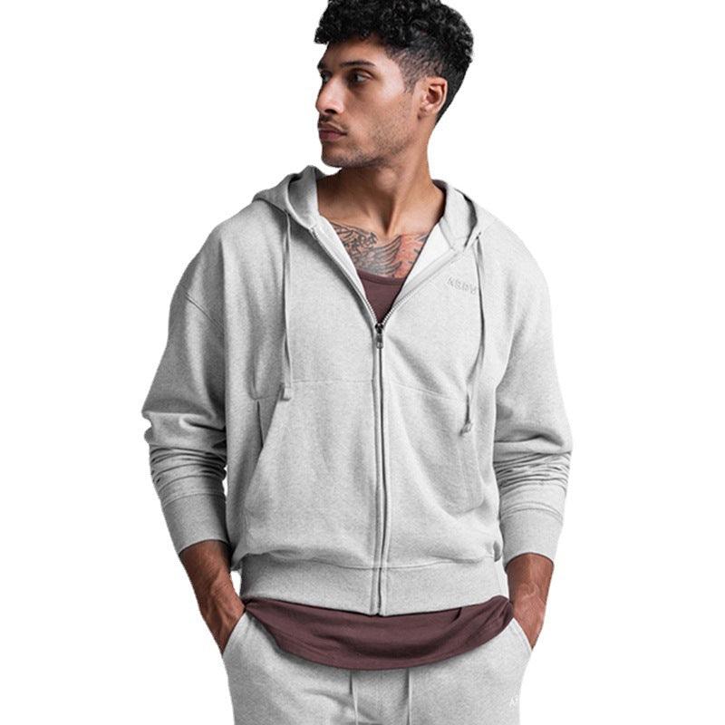 Spring And Autumn Men's Cardigan Hoodie - Nioor