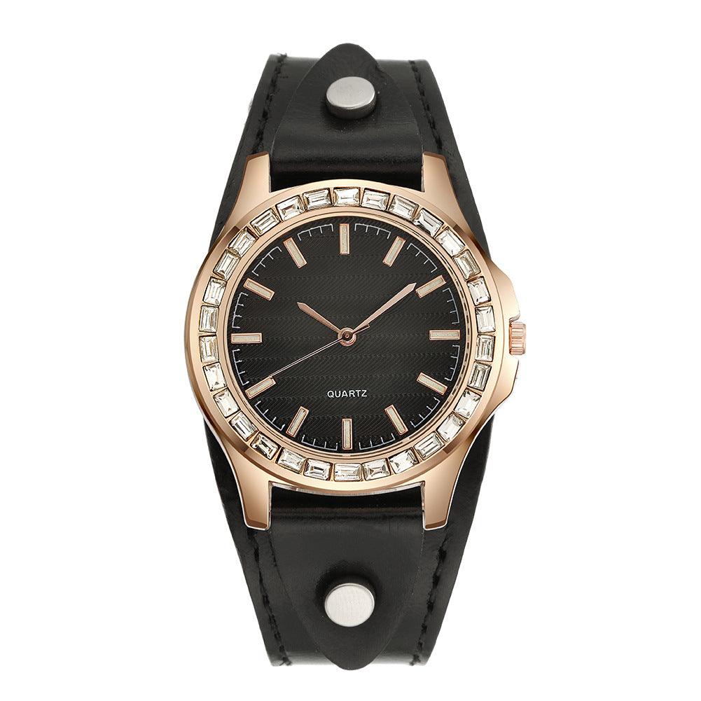 Light Luxury Watch Full Diamond Bracelet Women's Watch Simple - Nioor