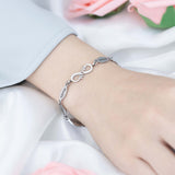 MOM Eternal Bracelet Women's Fashion All-match Lettering Bracelet Ornament