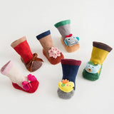 Non-slip Mid-calf Children's Floor Socks - Nioor