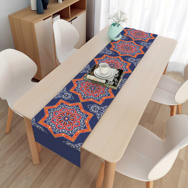 Muslim Eid Decoration Linen Long Table Napkin Placemat