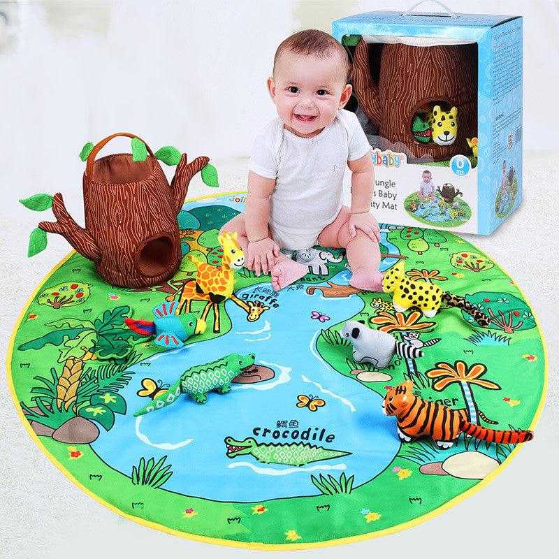 Baby Baby Play Blanket Early Education Animal Toys - Nioor