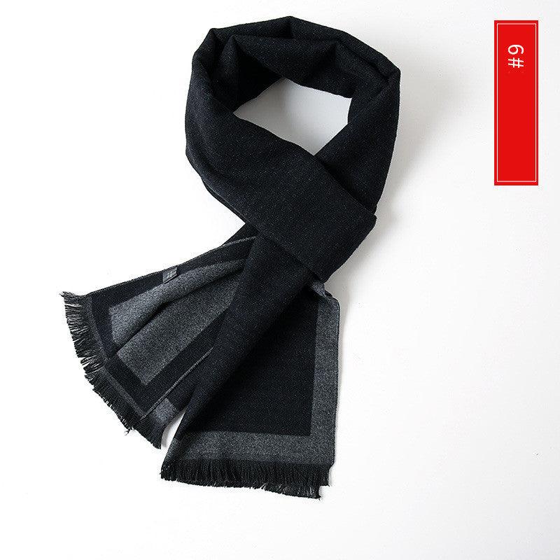 Men's Extended Cashmere All-match Warm Scarf - Nioor