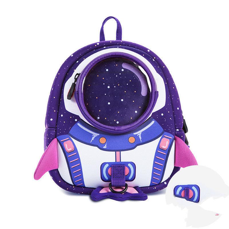 Shoulder Messenger Cartoon Backpack Kindergarten School Bag - Nioor