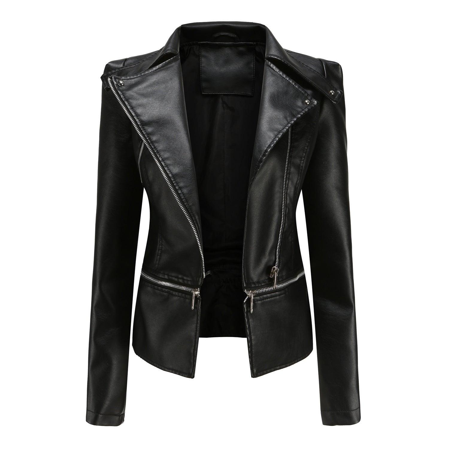 Motorcycle Leather Jacket - Nioor