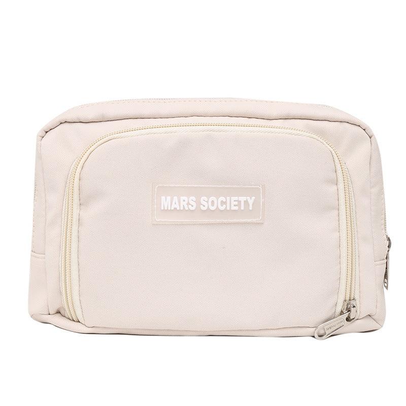 Simple Girl Student Large Capacity Pencil Case - Nioor