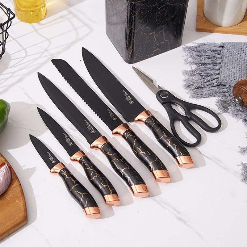 Stainless Steel Knife Set Kitchen Slicing - Nioor