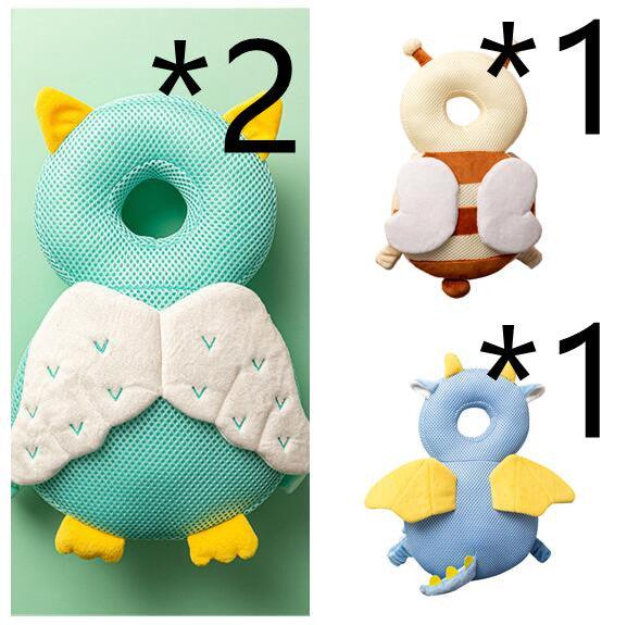 Baby Toddler Headrest Child Protection Baby Head Protection Cushion Cute Angel Wings - Nioor