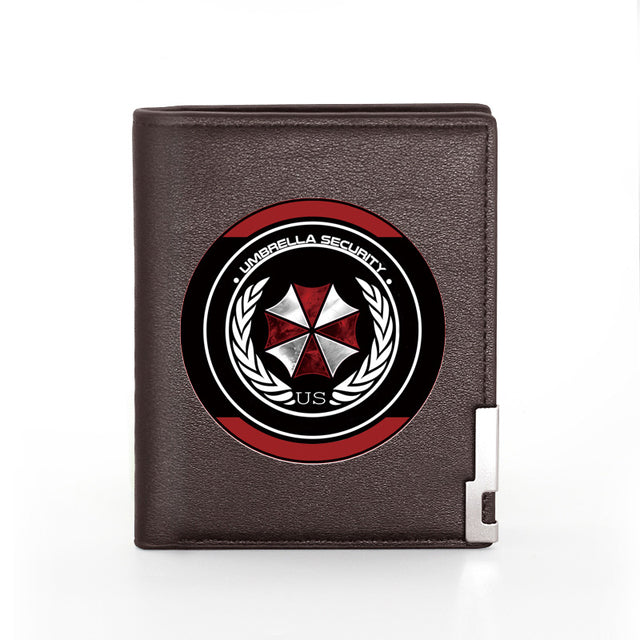 Umbrella Corporation Theme Printing Leather