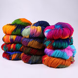 Fancy section dyed pure acrylic yarn