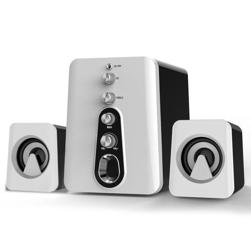 Mini USB 2.1 Speaker Wired Combination High Audio Heavy Bass Music Subwoofer Mobile Phone - Nioor