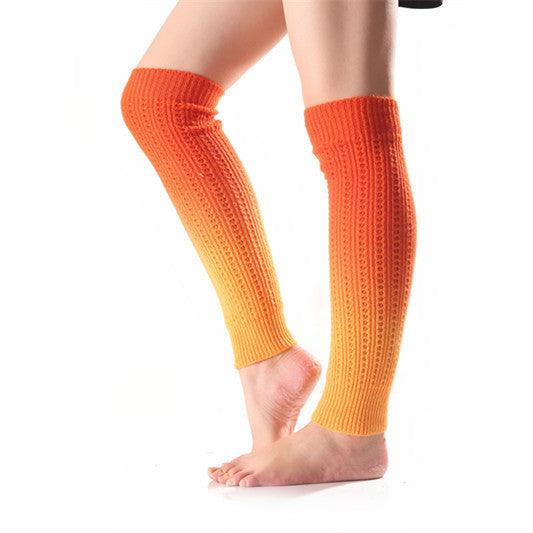 Warm Knitted Leg Gaurd Set Stockings - Nioor