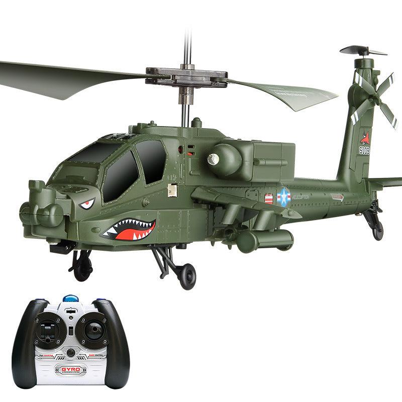 Fighter anti-fall remote control helicopter drone Apache aircraft toy - Nioor