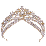 Wedding Crown Headdress Bridal Rhinestone Wedding Style Crown Accessories - Nioor