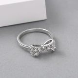European and American style, versatile bowknot ring girl - Nioor
