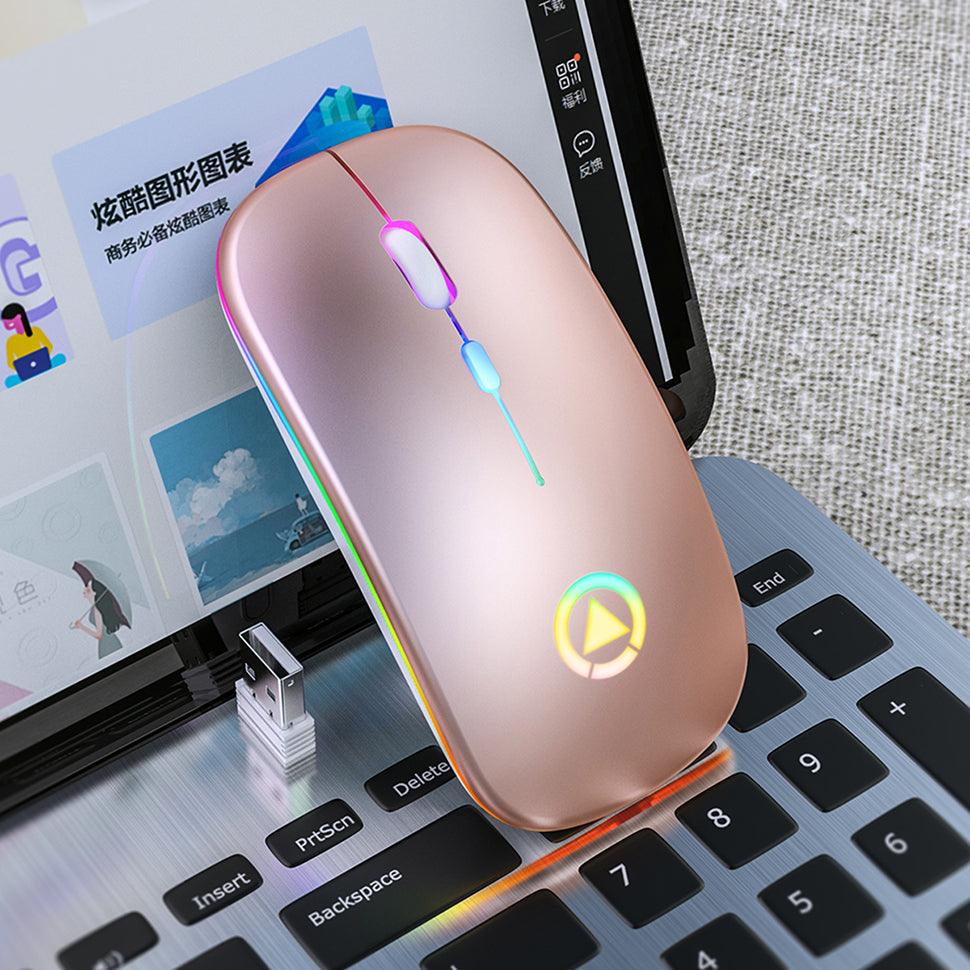 Silent rechargeable wireless mouse - Nioor