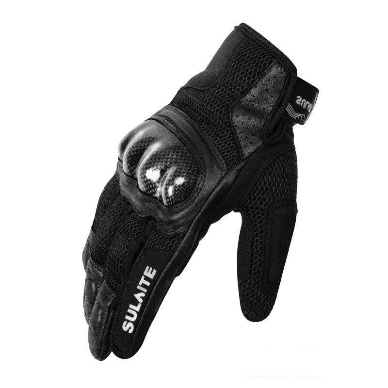 Motorcycle Riding Breathable Carbon Fiber Anti-drop Gloves - Nioor