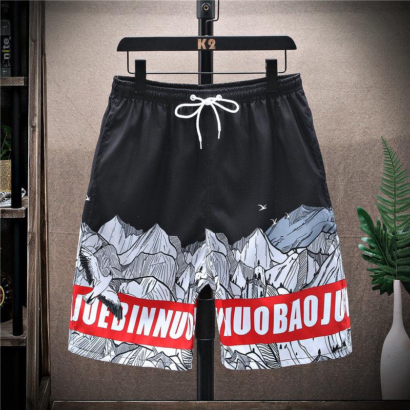 Men's Casual Ice Silk Shorts - Nioor