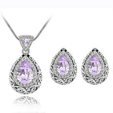 Austria crystal guard water droplet Necklace - Nioor