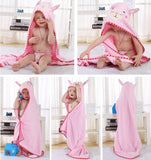 Animal cartoon baby cloak towel cloak