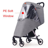 Stroller rain cover baby carriage wind cover umbrella car - Nioor