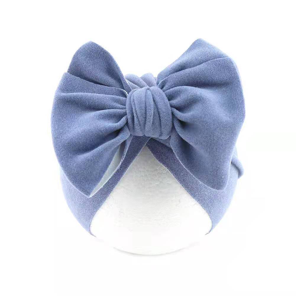 Bowknot Baby Fetal Cap Cute Pure Cotton