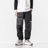 Personalized Functional Tooling Multi-pocket Loose-fitting Track Pants