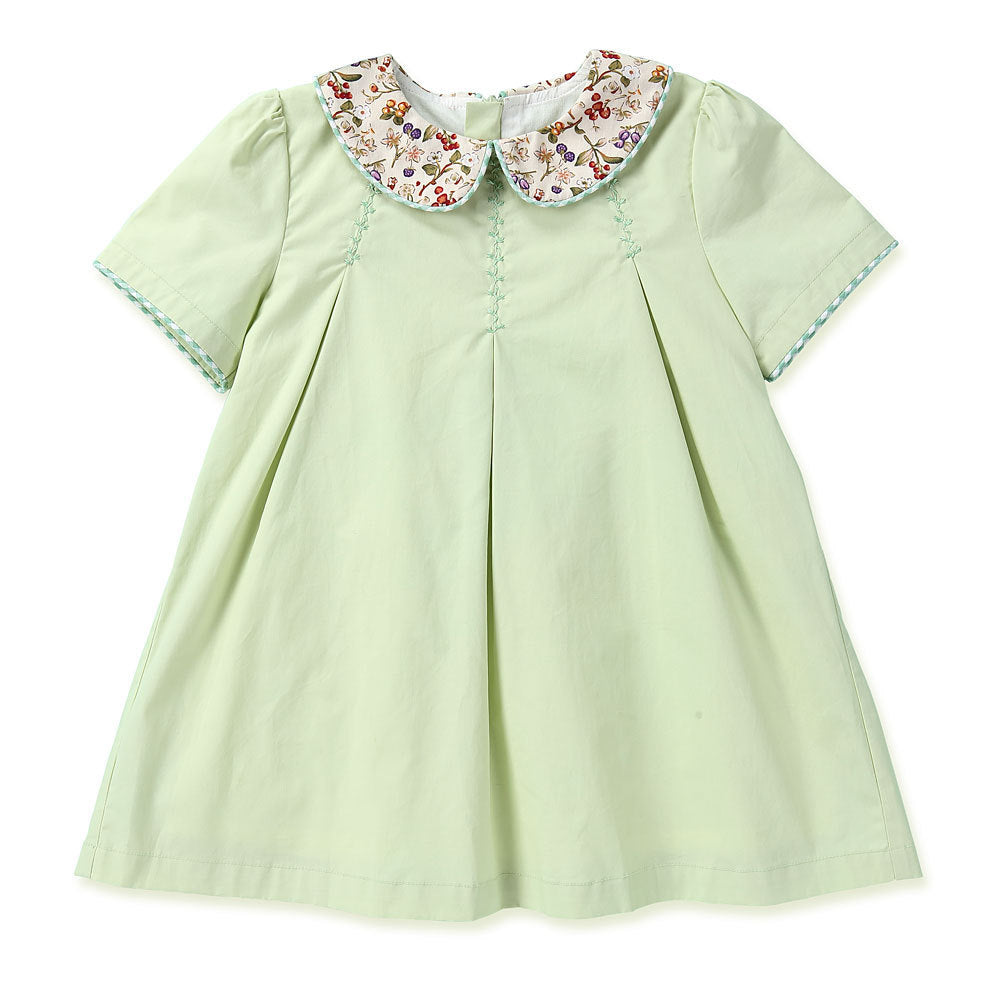 Spring Girl Baby Pastoral Floral Dress